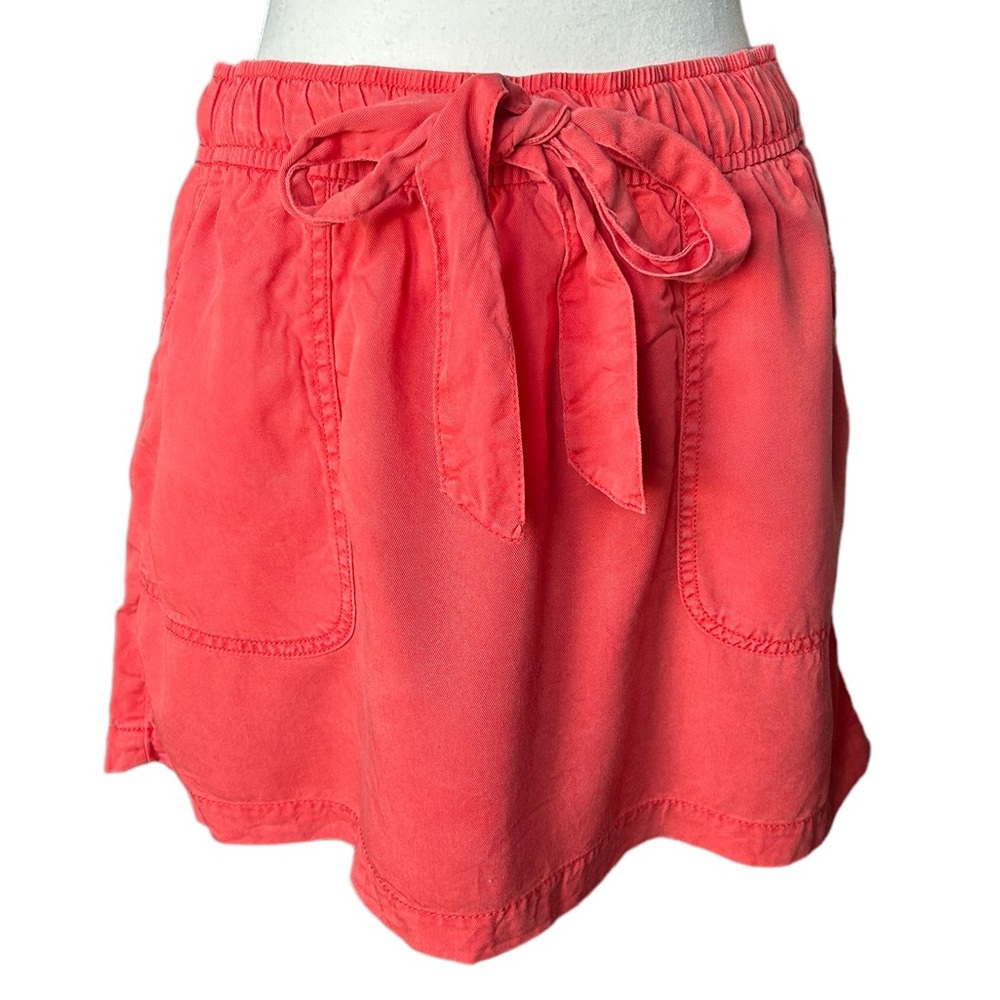 Cynthia Rowley Lyocell Coral Skirt L